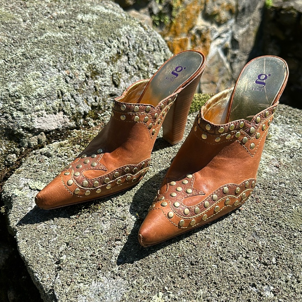 Ladies Nike Air cowboy boot style mules size 7
